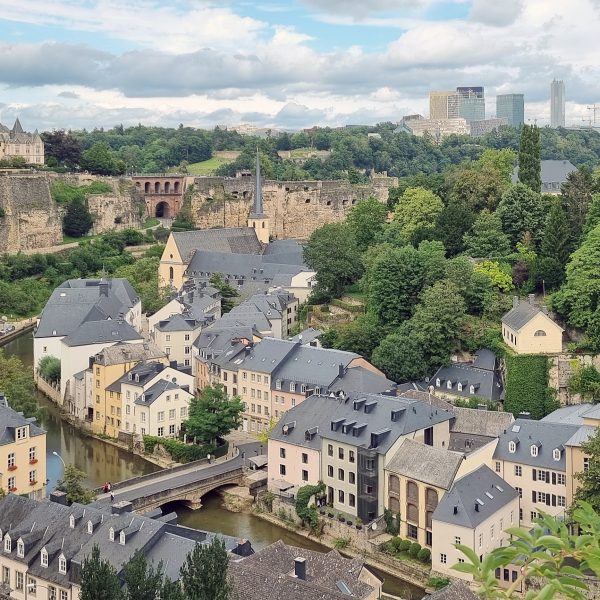 Blick auf den Grund von Luxemburg