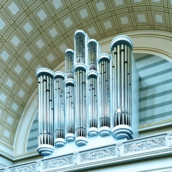Die Orgel der Nikolaikirche in Potsdam