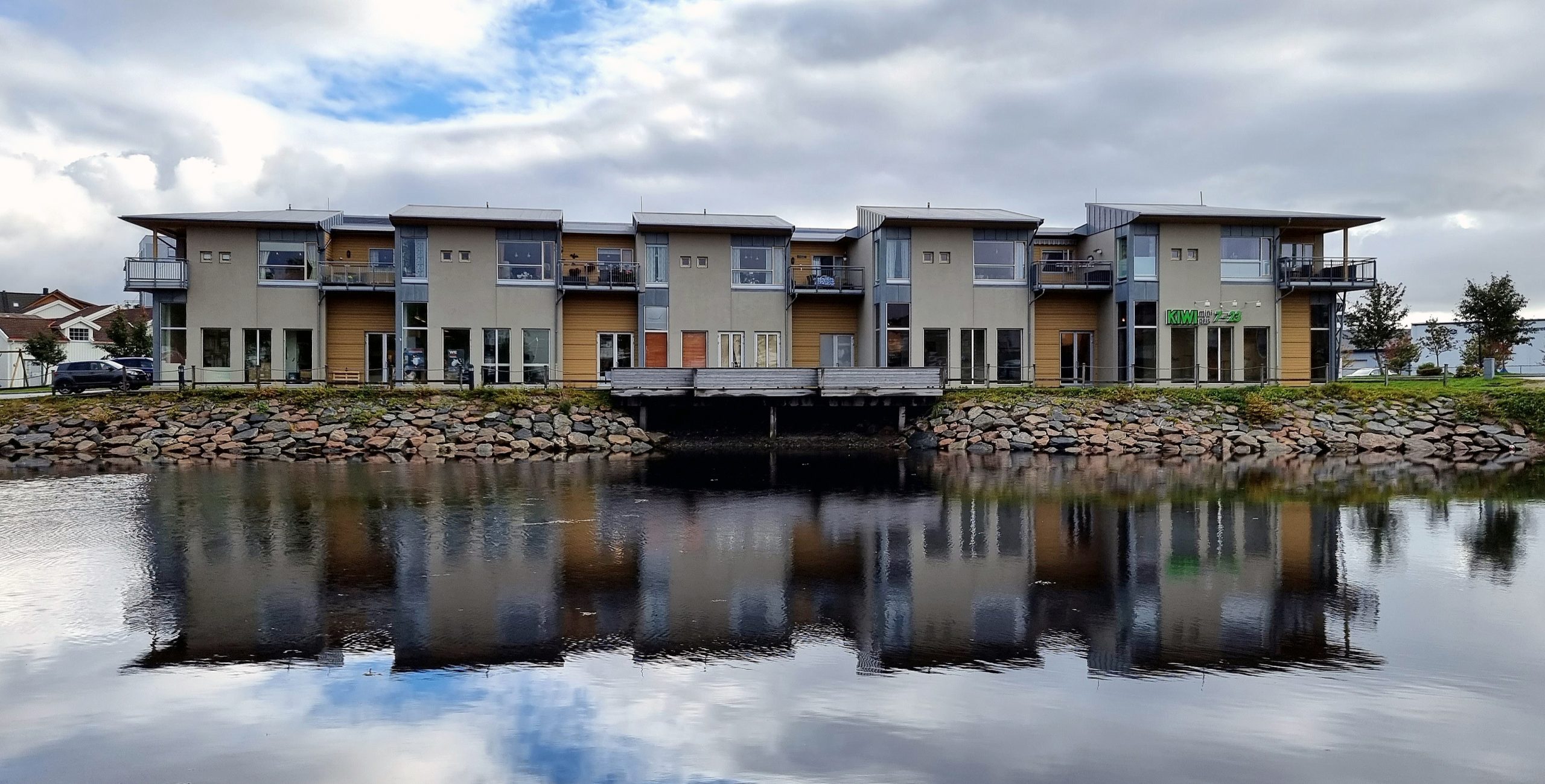 Neue Häuser in Rørvik