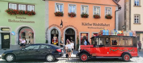 Das Weihnachtsdorf und Museum von Käthe Wohlfahrt in Rothenburg ob der Tauber