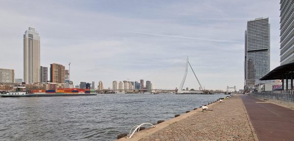 Das Kreuzfahrt Terminal von Rotterdam / Niederlande