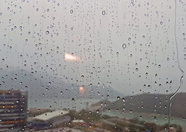 Mieses Wetter in Hongkong