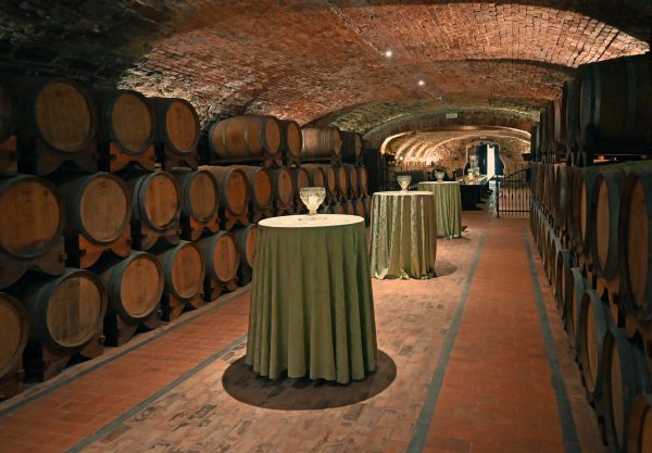 Der Weinkeller vom Castello di Spessa