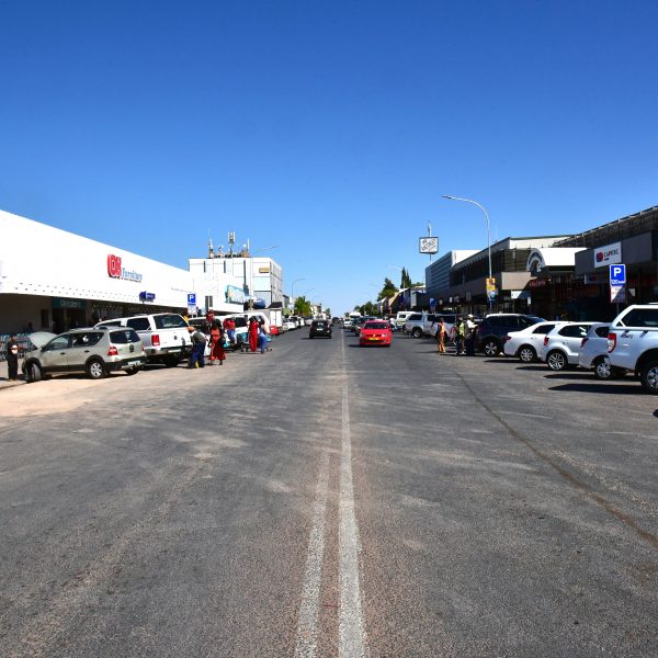 Downtown Upington in Südafrika