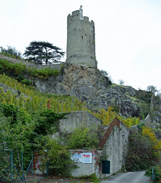 Der Hospital-Tower in Tournon-sur-Rhône
