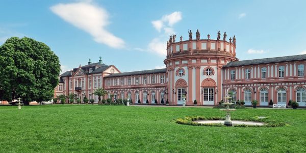 Das Schloss Biebrich in Wiesbaden